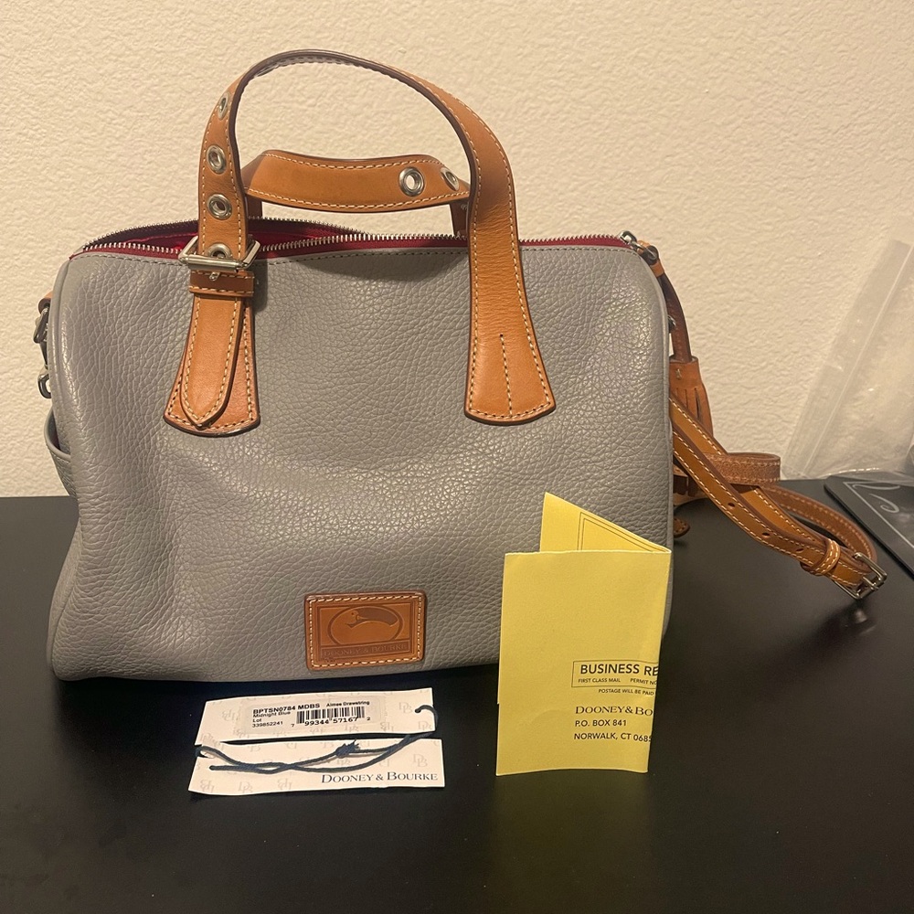 Dooney and Bourke pebble leather satchel